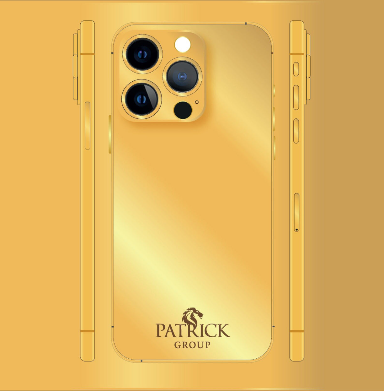 iPhone16 | 24K Gold Plated | Gold